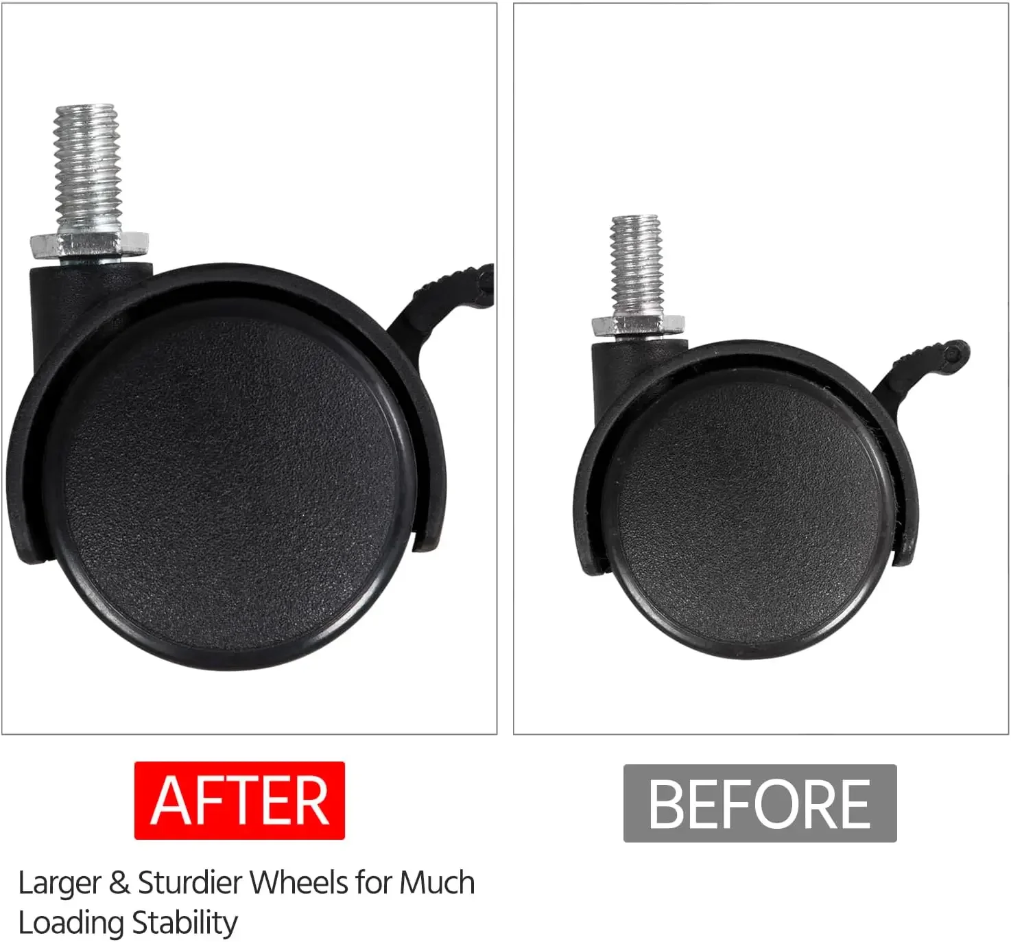 Mesa Ordenador con Ruedas Escritorios Ordenador Pequeña con Bandeja de Teclado Mesa Gaming con Cajón para Estudio,Espacio Límite - Imagen 4