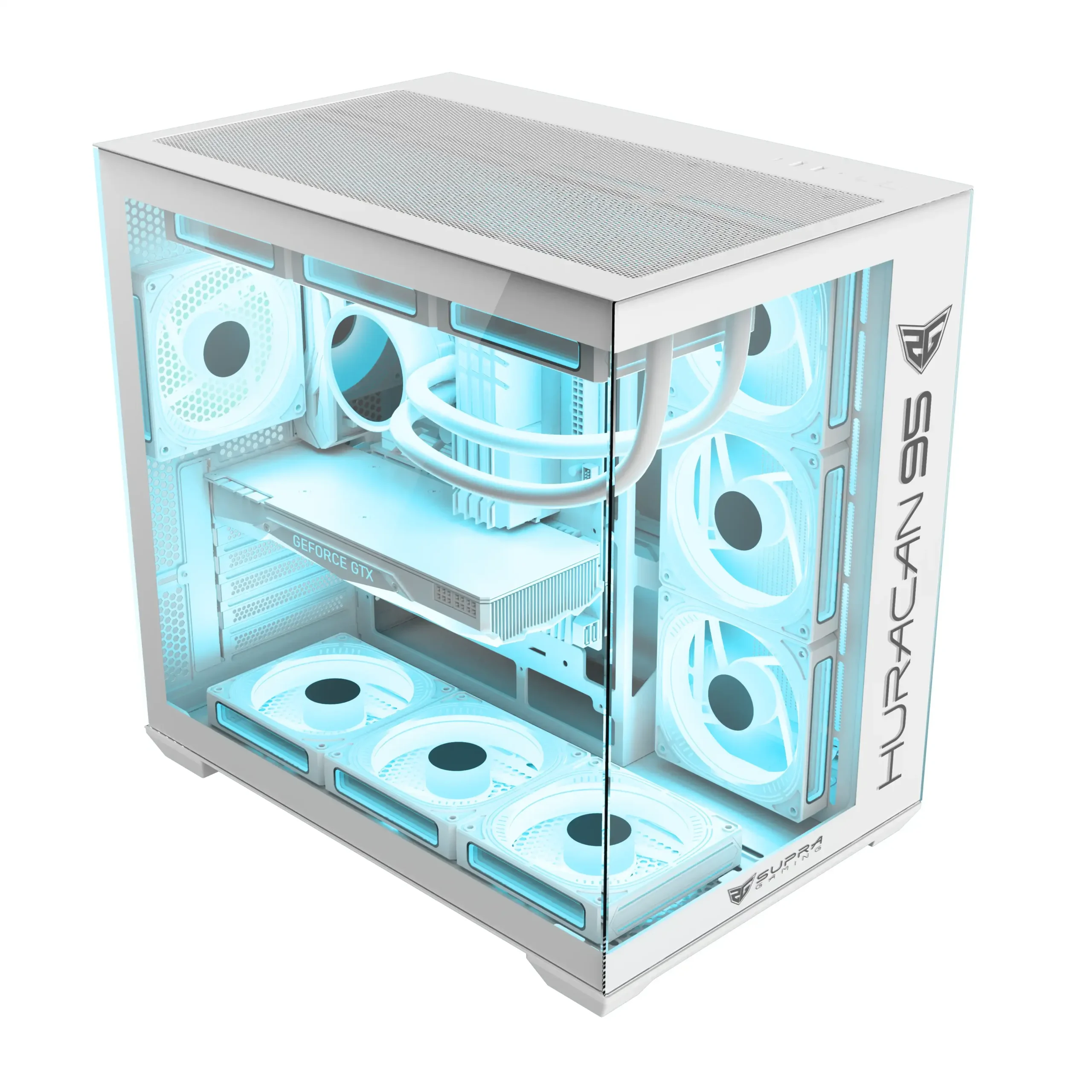 Pc gaming pc racing amd ryzen 7 7800x3d 32gb ddr5 2tb ssd m.2 rtx 5060 ti wifi windows 11 pro pc desktop computer - Imagen 4