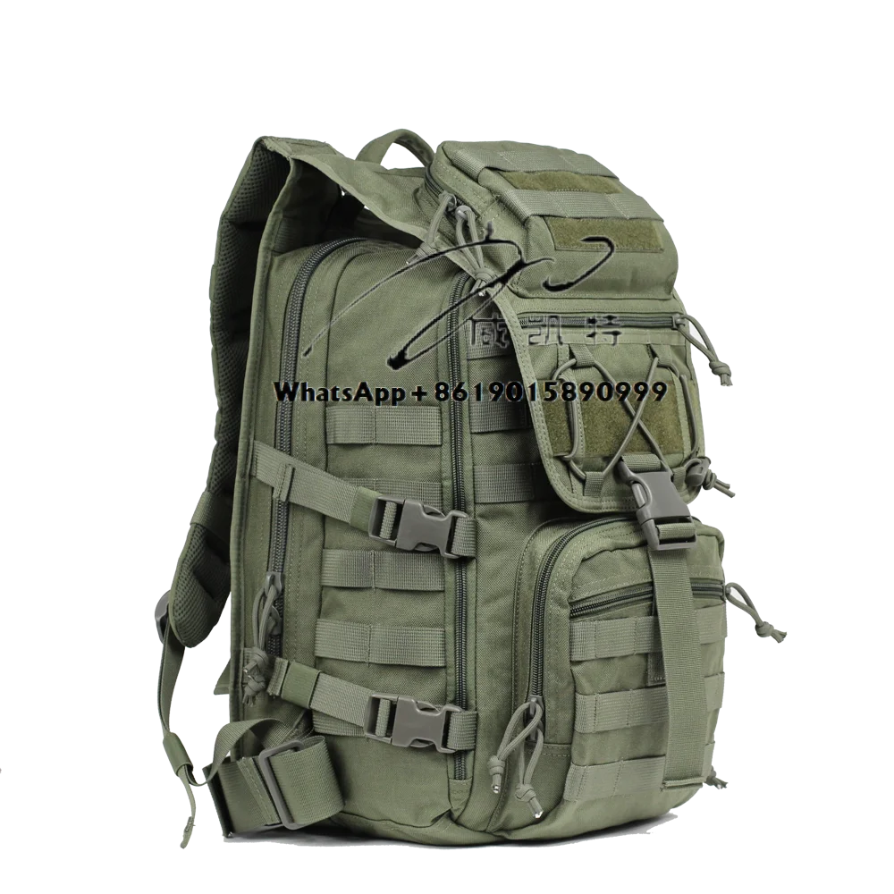 Products in Stock Nylon Fabric Molle Tactical Backpacks Waterproof Durable Light Weight Tactico Mochila for Outdoor Camping - Imagen 6