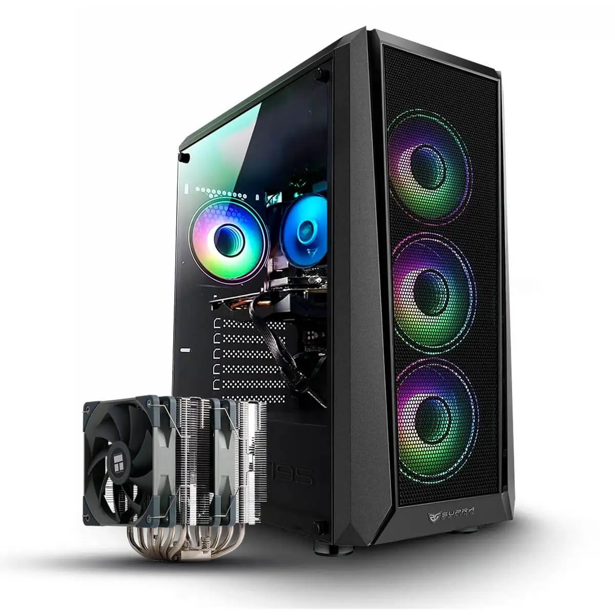 Pc racing pc gaming amd ryzen 5 7600x/32gb/1tb ssd/rtx 5060 ti + windows 11 cheap gaming computer