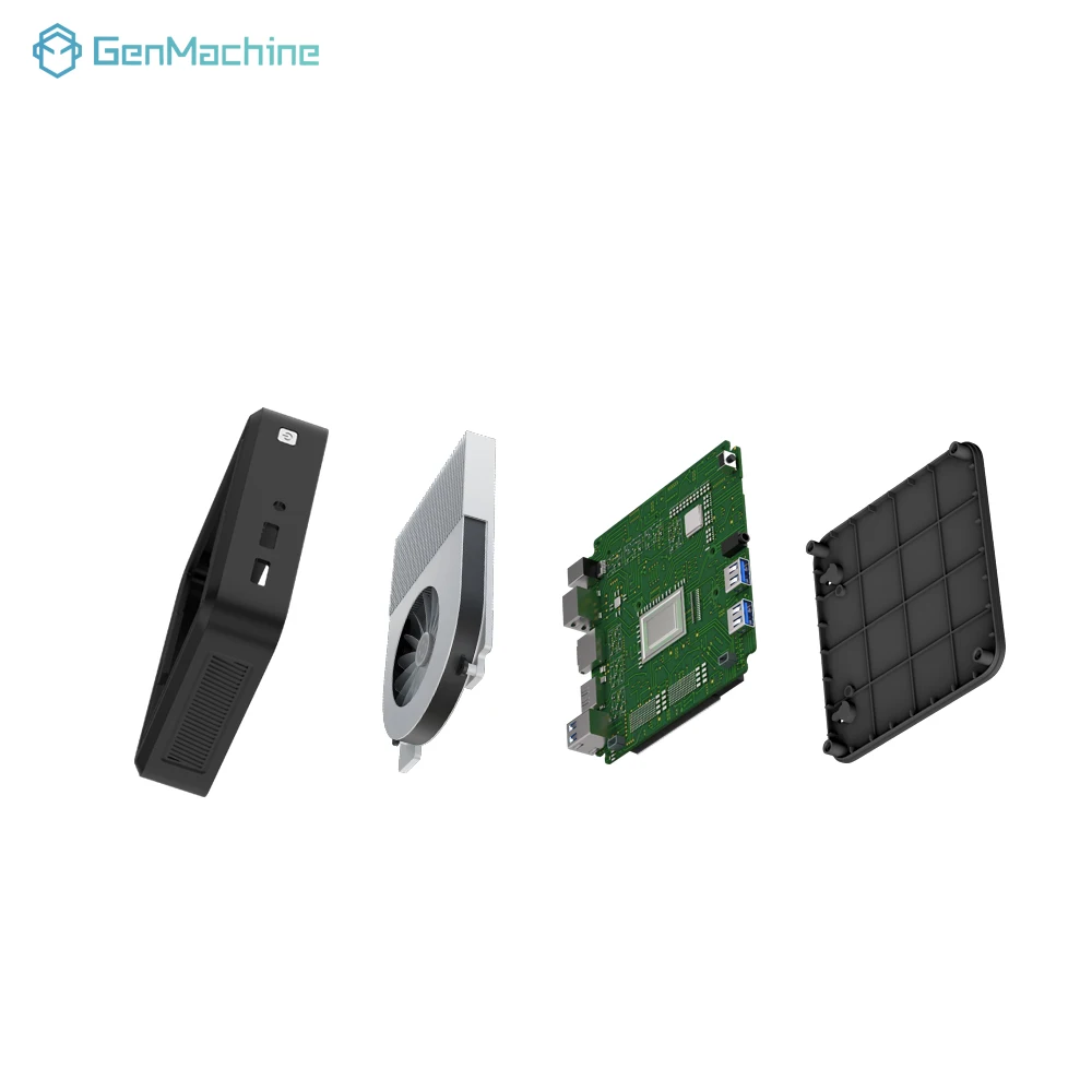 GenMachine New Mini PC AMD 3750H CPU Windows 11 Ryzen DDR4 USB WIFI 5 1000M AMD NUC Gaming Diy Gaming Computer Ordenador - Imagen 4